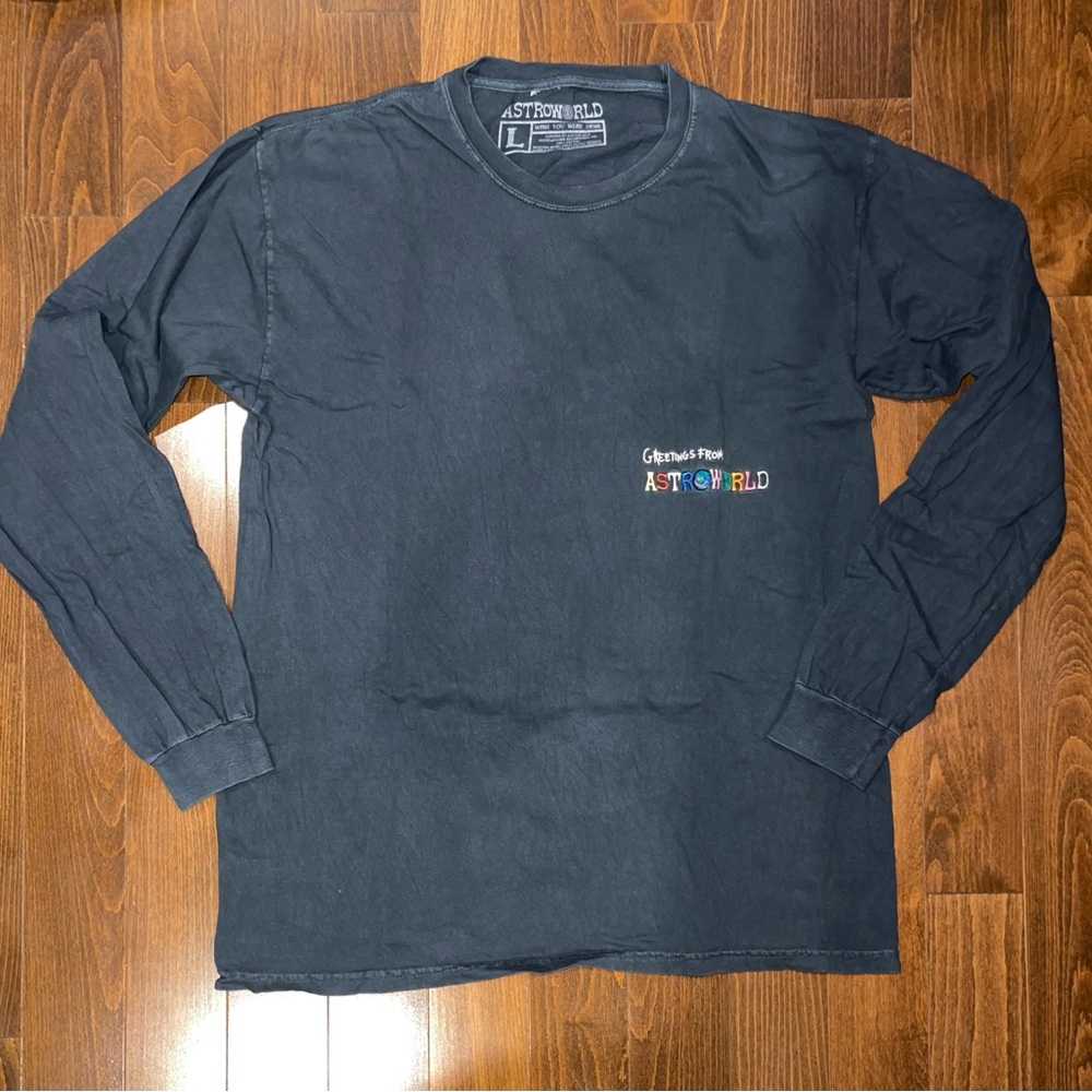 Official Travis Scott Astroworld Long Sleeve Shirt